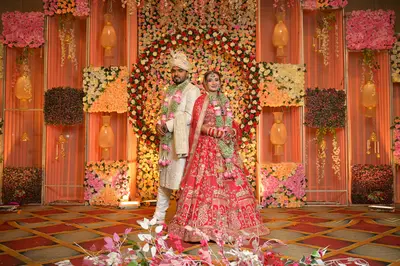 One of the finest wedding flower decoration in Delhi by Anandam events