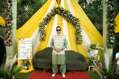 Theme -based delhi flower decoration done by Anandam events