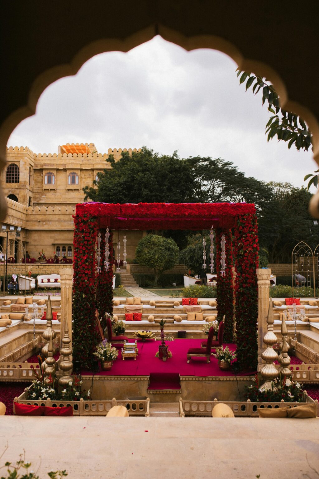 elegant marriage decoration